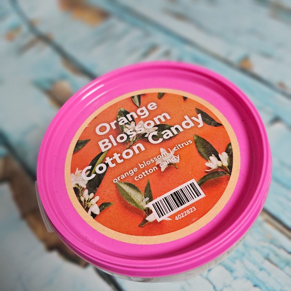 Pink Zebra Sprinkles Orange Blossom Cotton Candy 16oz Jar NEW Home Fragrance Wax